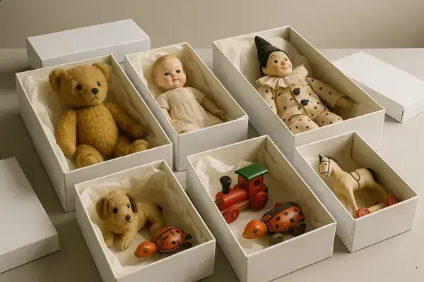 Armazenamento Correto De Brinquedos Clássicos Para Colecionadores