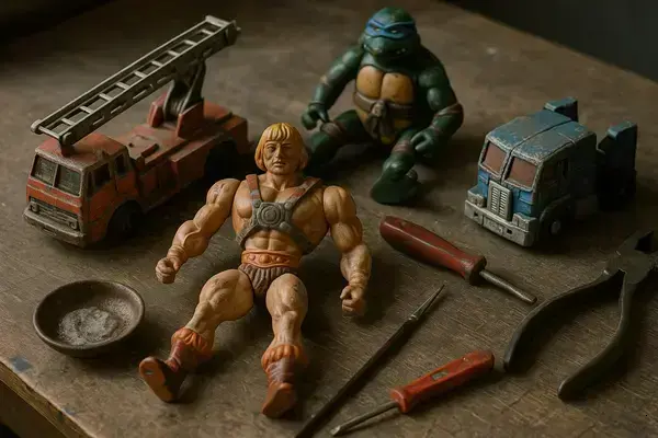 Erros Comuns Ao Restaurar Brinquedos Dos Anos 80 Para Coleção