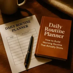 Daily Routine Planner: How to Build a Morning Routine That Actually Sticks
