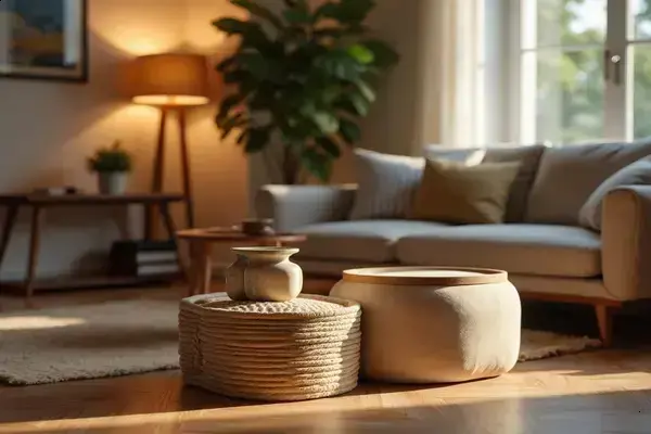 Living Room Organization for Small Spaces